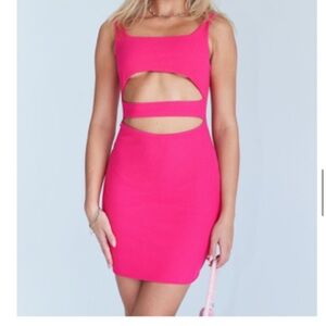 Pink princess Polly bodycon dress